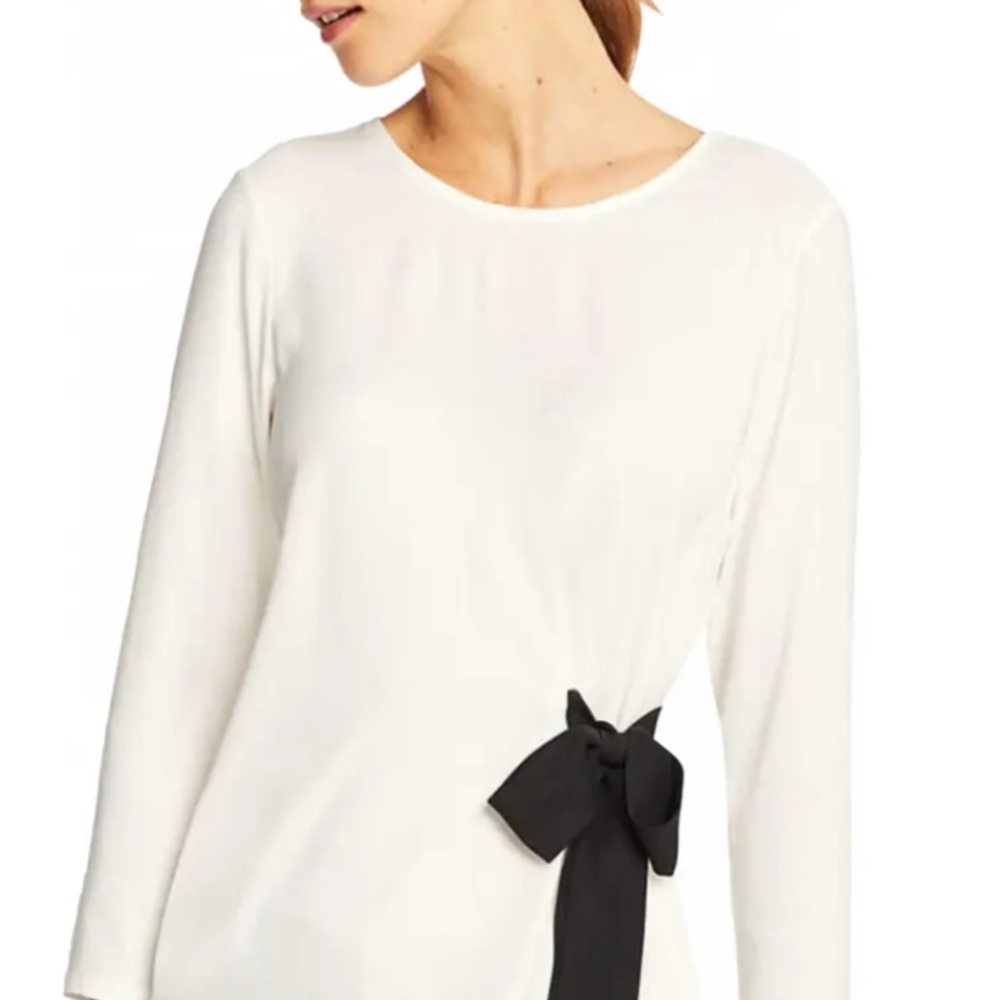🤩White Office Wear Blouse with Bow🎀